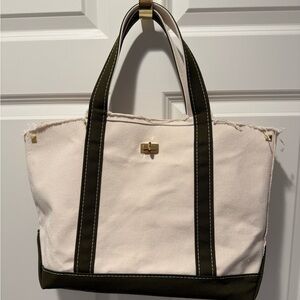 Embellished Boat & Tote Bag, Medium, Olive